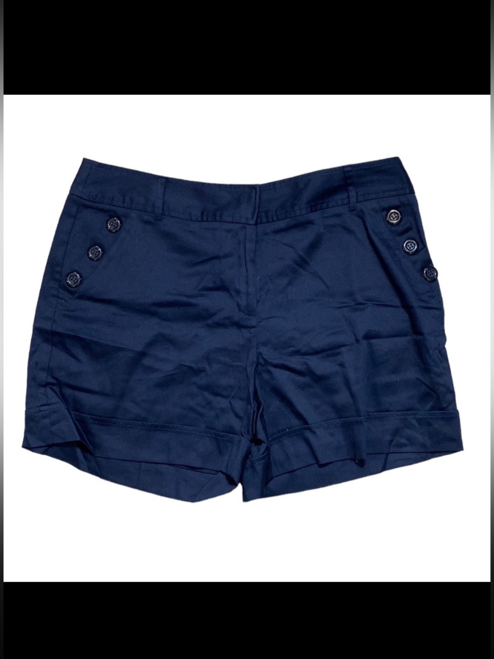 Black Hugh Waisted Shorts 12